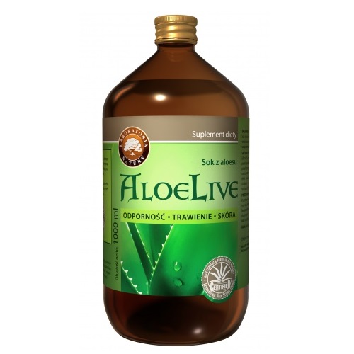 AloeLive sok z aloesu 1000ml (LABORATORIA NATURY) *