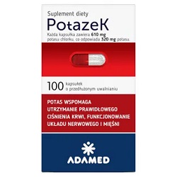 Potazek kaps. 0,61 g 100 kaps. *