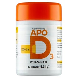 ApoD3 1000 j.m. 60 kaps. *