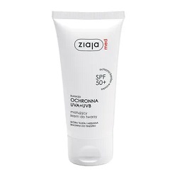 ZIAJA MED Krem do twarzy matujący cera tłusta i mieszana SPF 50+  *