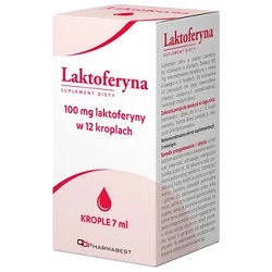 Laktoferyna krople doustne 7 ml. *