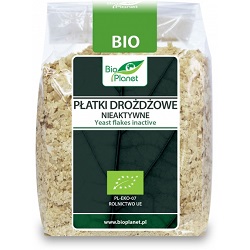 Płatki drożdżowe nieaktywne BIO 100g BIO PLANET *
