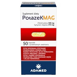 Potazek MAG kaps.o prz.uwal. 50 kaps. *