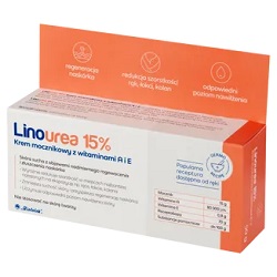 Linourea 15% Krem mocznikowy z wit. A i E 50 g *