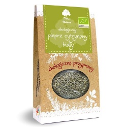 PIEPRZ BIAŁY CYTRYNOWY BIO 50 g - DARY NATURY*