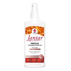 FARMONA JANTAR MEDICA Mgiełka do włosów nawilżająco-ochronna z wyciągiem bursztynu 200 ml