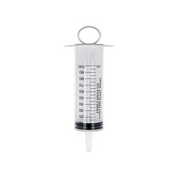 Strzykawka 3-częściowa jednorazowego użytku 100 ml z końcówką do cewnika, 1 szt. *