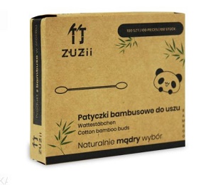 ZUZII PATYCZKI BAWAŁNIANE SZPIC 100szt *