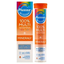 Plusssz  Multiwit.+ Minerały tabletki musujące po 20 tab. *