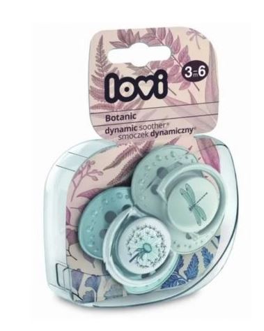 Lovi Smoczek dynamiczny Botanic 22/870 Boy 3-6 m-cy, 2 sztuki