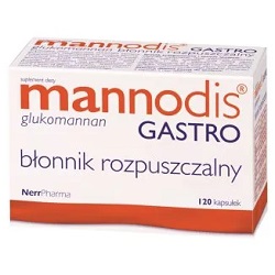 Mannodis GASTRO kaps.twarde 120 kaps. *
