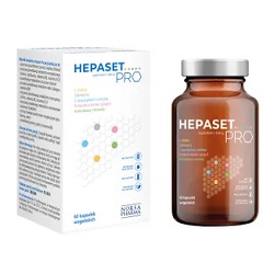 Hepaset PRO kaps. 60 kaps.