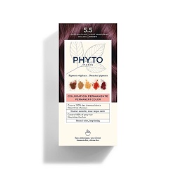 PHYTO Farba d/wł.Trwała  jasny mahoniowy brąz nr 5.5 *