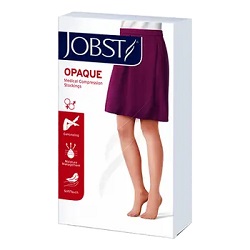 Podkolanówki CCL1 Jobst Opaque, kolor czarny, rozmiar IV, zamknięte palce, 1 para *