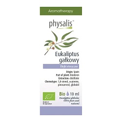Olejek Eteryczny Eukaliptus gałkowy Bio 10ml *
