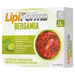 Lipiforma Bergamia kaps. 30 kaps. (2x15) *