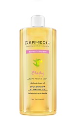 DERMEDIC LINUM EMOLIENT BABY Olejek do kąpieli 500 ml