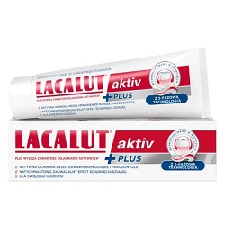 LACALUT AKTIV PLUS Pasta d/zęb. 75 ml