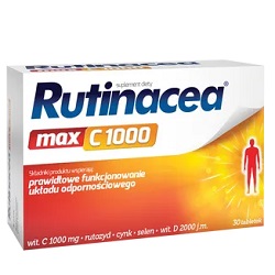 Rutinacea MAX C 1000 tabl. 30 tabl. *