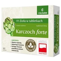 Karczoch Forte tabl. 60 tabl. *