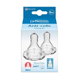 DrBrown’s smoczek 1 standard 2 szt.