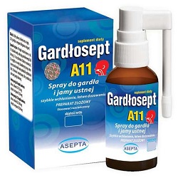 Gardłosept A11 spray 10 ml *