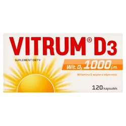 Vitrum D3 1000 kaps. 120 kaps. *