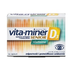 Vita-Miner Senior D3 + Luteina tabl. 60tab *