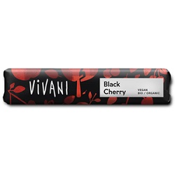 Baton gorzka czekolada z crunchy wiśniowym Vivani 35g*