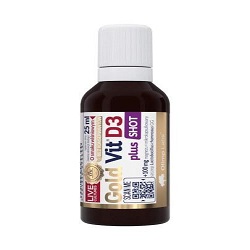 Olimp Gold-Vit D3 Plus Shot ampułka o smaku wiśni 25ml *