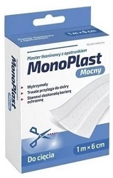 Plaster tkaninowy 1 m x 6 cm MonoPlast Rodzina Zdrowia *