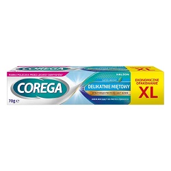 Corega Super Mocny delikatnie miętowy krem 70g *