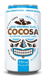 Woda kokosowa naturalna niegazowana 330 ml*