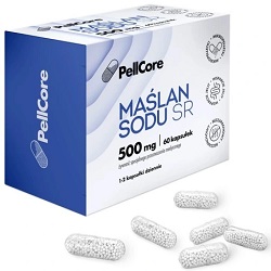 Maślan Sodu SR PellCore 500 mg  60 kaps. *