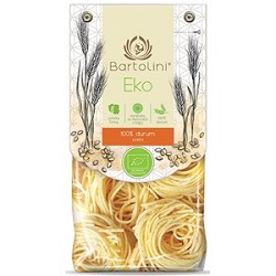 Makaron (semolinowy_ gniazda spaghetti a’la chitarra 250g Bartolini*