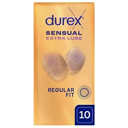 Durex prezerwatywy Sensual Extra Lube 10 szt. *