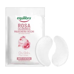 Equilibra Rosa różane płatki pod oczy z kwasem hialuronowym 2 szt. *