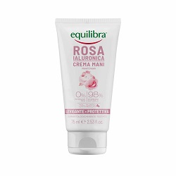 Equilibra krem do rąk różany z kwasem hialuronowym, 75 ml *