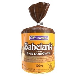 Babcianki o smaku śmietankowym 100g NaturaVena*