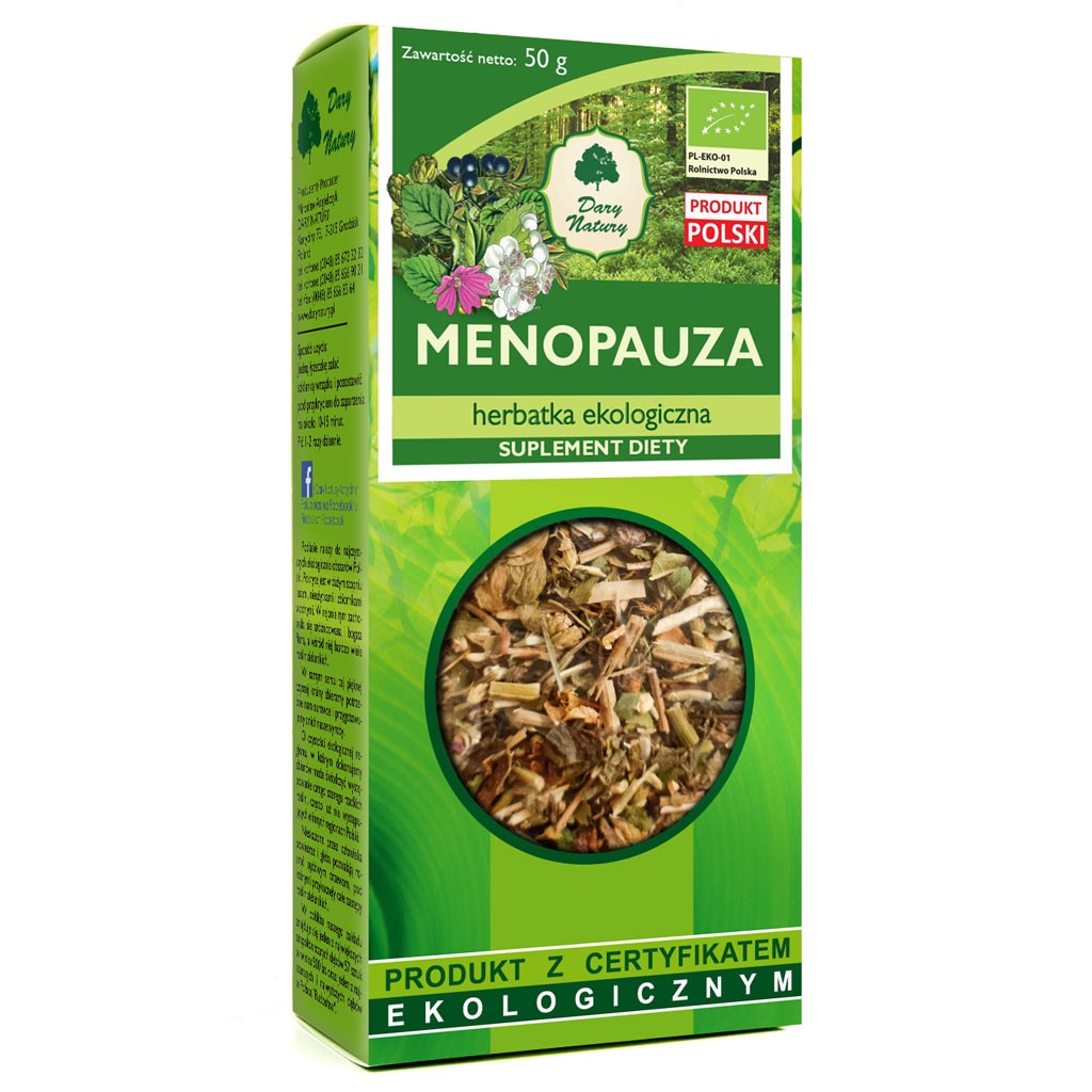 Herbatka Menopauza EKO 50g Dary Natury*