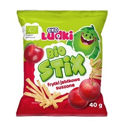 frytki jabłkowe suszone Bio 40g Eko Ludki*