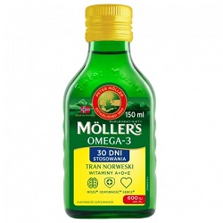 Moller’s Tran Norweski o aroma cytr 150ml *