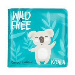 Canpol Babies Książeczka kąpielowa miękka piszcząca wild animals 2/083 *
