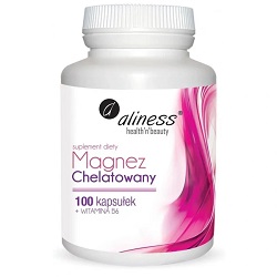Aliness Magnez Chelatowany 720mg x100 kaps*