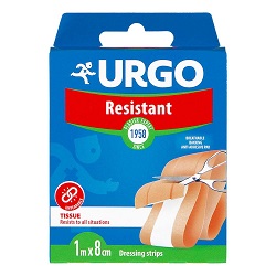 Urgo Resistant Neutral 1m x 8 cm plast. 1 szt. *