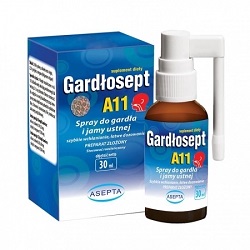 Gardłosept A11 spray 30 ml*