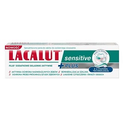 LACALUT SENSITIVE PLUS Pasta do zębów 75 ml *