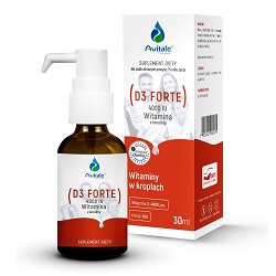 Avitale Witamina D3 Forte 4000 krople doustne 30 ml *