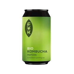 Kombucha herbata matcha bezglutenowa Bio 330 ml *