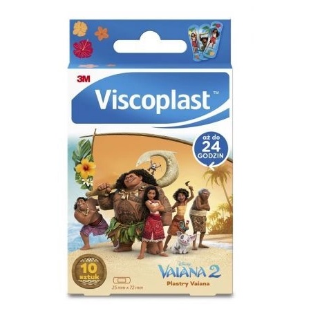 Viscoplast Vaiana Plastry 72 x 25 mm 10 szt. *